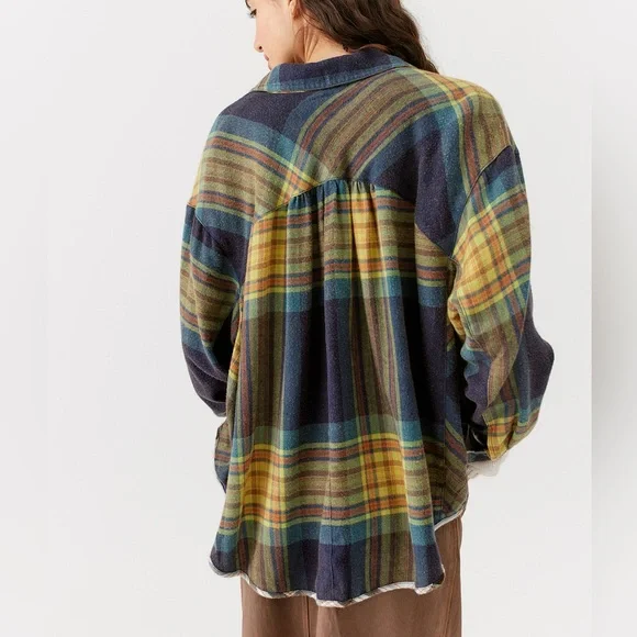 Urban Outfitters BDG Karl Slouchy Flannel size small - Picture 3 of 7